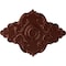 Ekena Millwork Piedmont Ceiling Medallion (Canopies up to 6 1/2"), 67 1/8"W x 48 5/8"H x 1 7/8"P, Antique Copper CM67PEACS - alternate 1